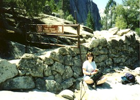 Clark Point where the John Muir Trail was closed