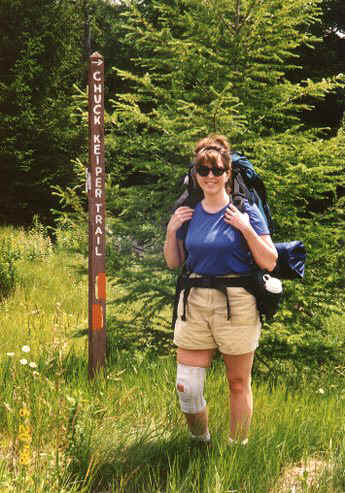 Heading out on the Chuck Keiper Trail