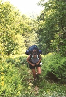 Hiking to the top of the pipeline